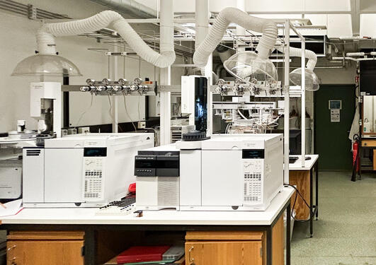 GC-laboratoriet ved Kjemisk institutt