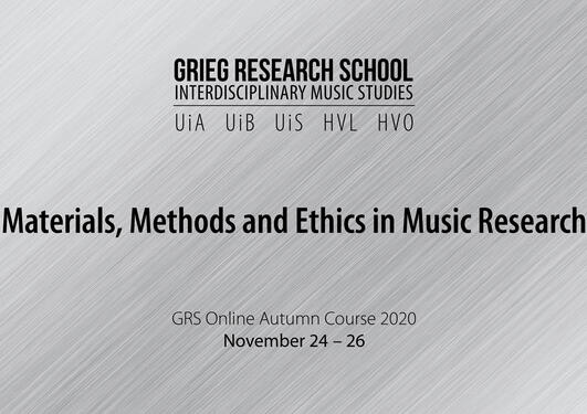 GRS Autumn Course 2020