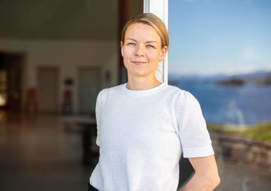 Portrettbilde av Heidrun Vethe.