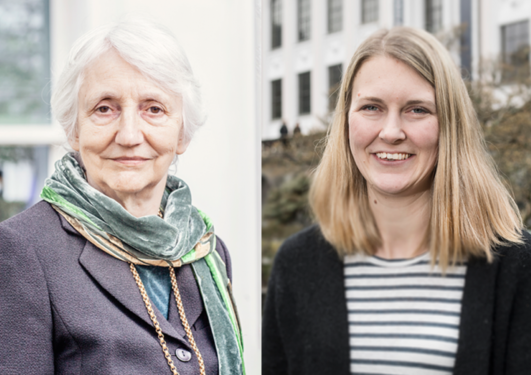 Picture of Onora O'Neill and Katrine Vellesen Løken