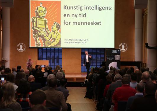 Morten Goodwin på Intelligente Bergen 2025.