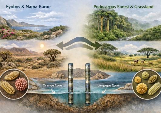 illustration of early human climate and how it affected human innovation