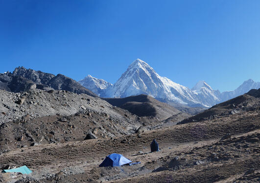 Lobuche Glacier, Khumbu Valley, Nepal