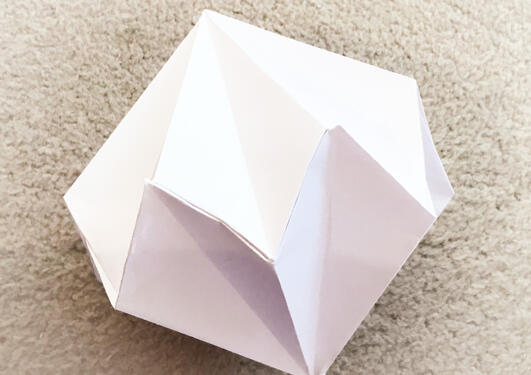 origami diamant