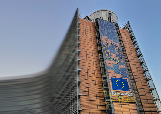 Photo of a European Commission Building in Brussels