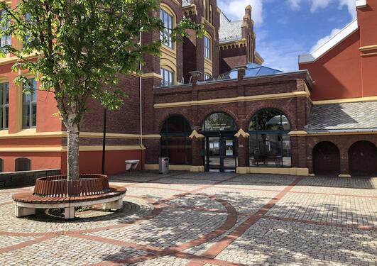 Illustrasjon av det juridiske fakultet