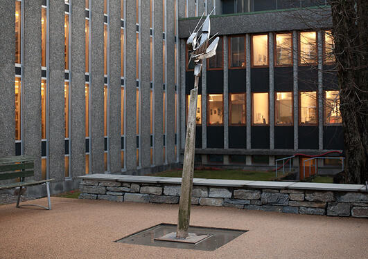 Arnold Haukeland: Utkast til Sjøfartsmonumentet i Stavanger, 1968