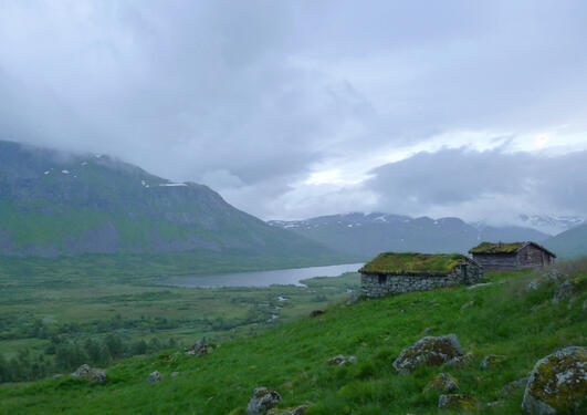 Landskapsbilde fra Stølsheimen