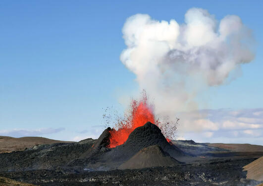 Vulkanutbrudd på Island