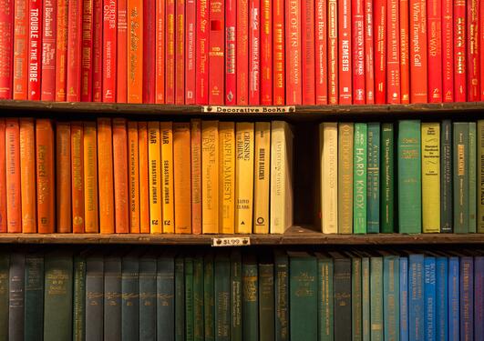 Colourful books