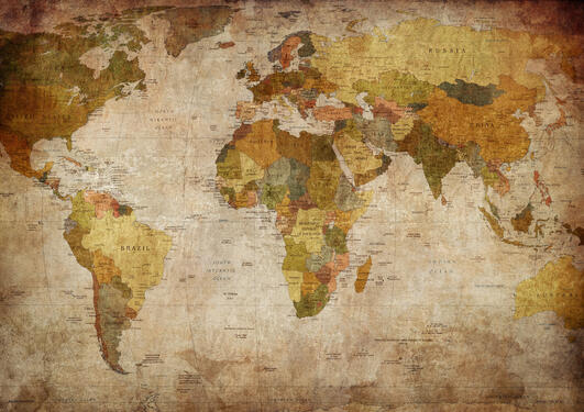 Bilde av at verdenskart