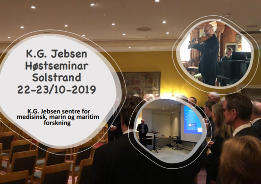 Høstseminar 2019 for K.G. Jebsen sentre for medisinsk, marin og maritim forskning