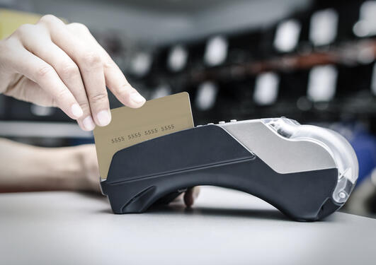 kort terminal for bankkort