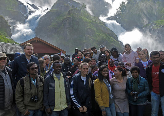 BSRS 2016 at Vøringsfossen