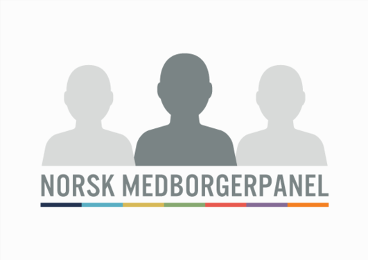 Logo for norsk medborgerpanel