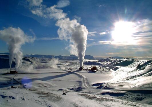 Krafla geothermal power station