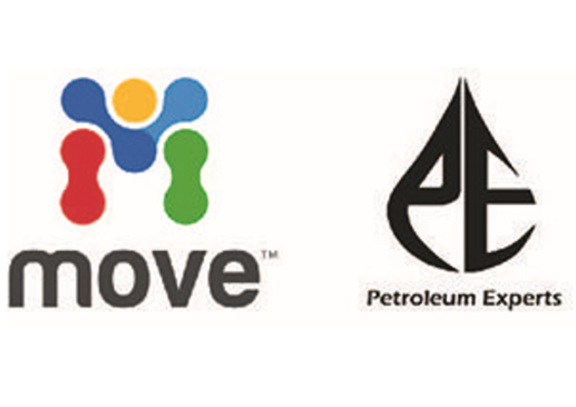 MOVE and Petex logos