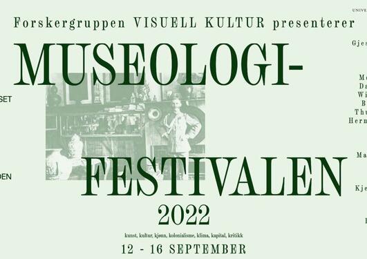Profilplakat for museologifestivalen