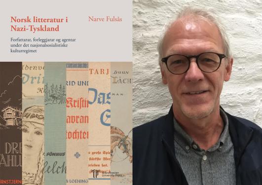 Bokomslag og portrett av Narve Fulsås