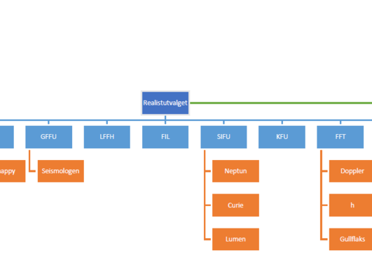 Et organisasjonskart over realistutvalget