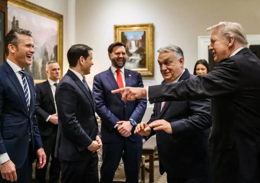 Orbán at the White House
