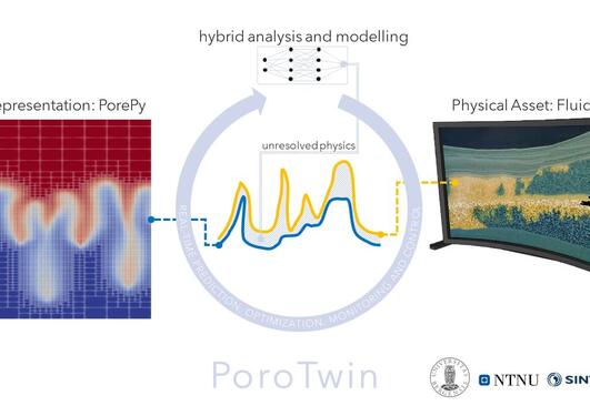 Digital twin of the FluidFlower