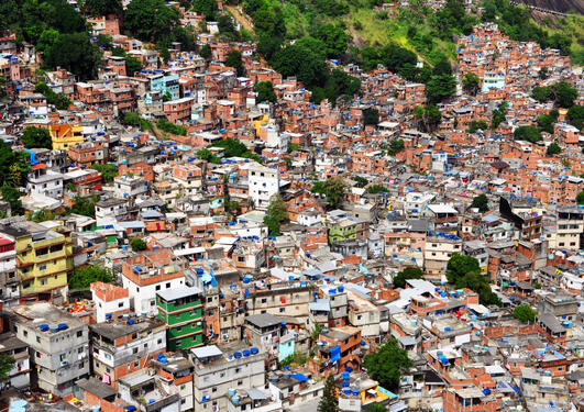 Rocina favela, Rio de Janeiro.