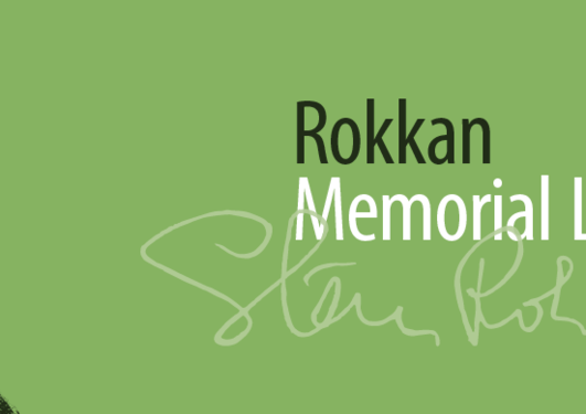 Banner with photo of Stein Rokkan