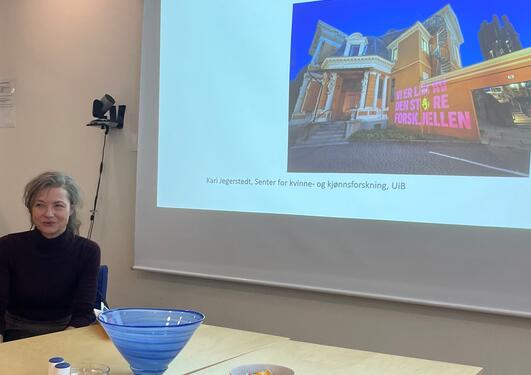 Bilde fra senterseminar 19.02.24