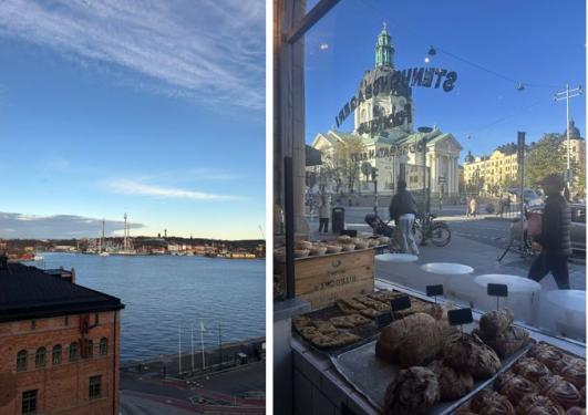 to bilder fra Stockholm
