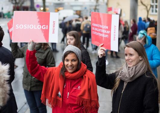 Studentrekruttering Åpen dag 