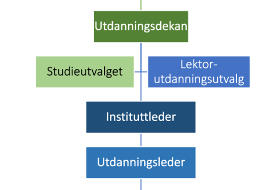 Styringsstruktur utdanningsfeltet NT