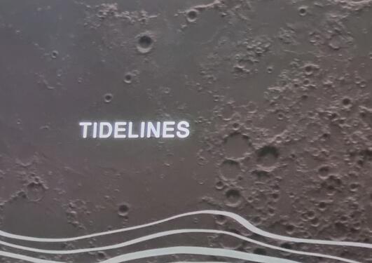 Title card for documentary Tidelines
