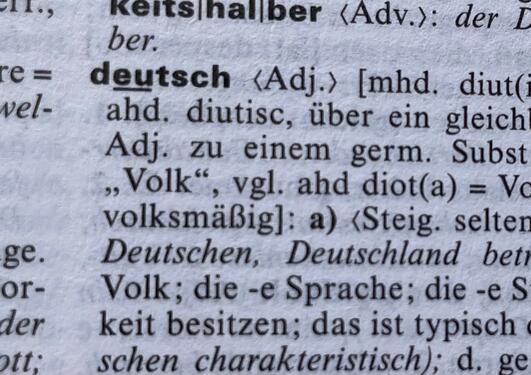 Tysk ordbok