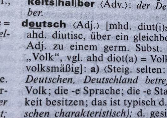 German dictionary