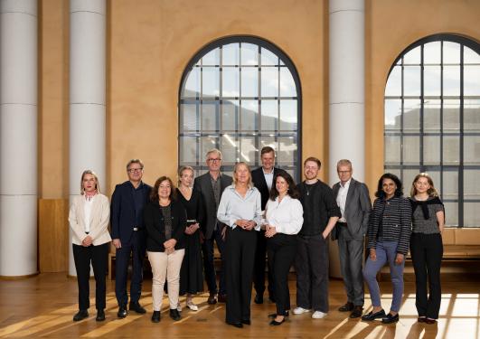 Bilde av universitetsstyrets medlemmer. 