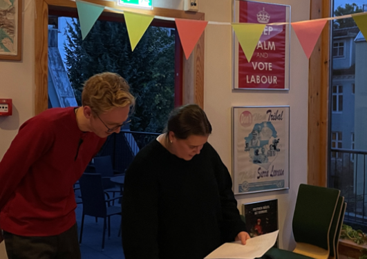 Valgnatt på instituttet