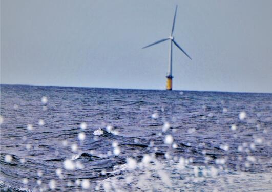 Bilde av havvindturbin