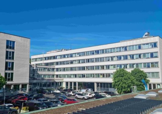 Fasaden på Fysikkbygget