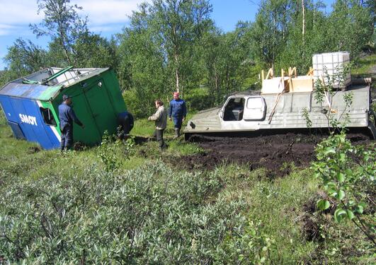 Getting to drilling sites in Russian Arctic was not always...