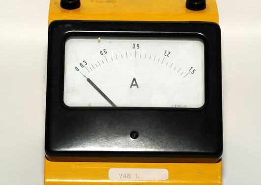 Amperemeter fra 1960-årene