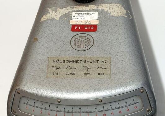 Speilgalvanometer fra 1950-årene