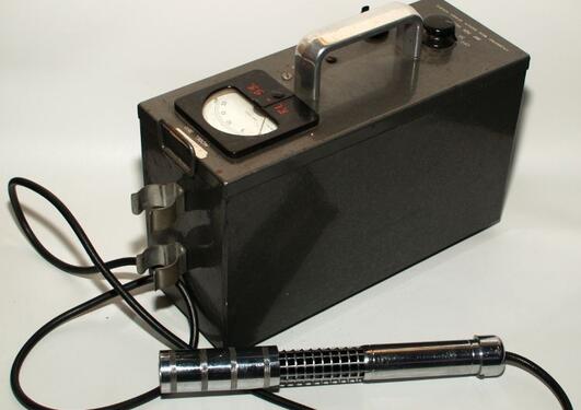 Geigerteller fra begynnelsen av 1960-tallet.