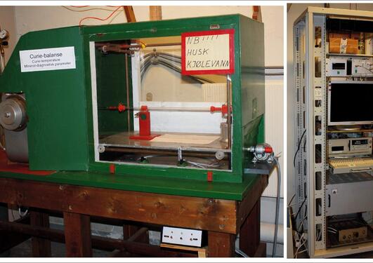 Horizontal Curie-balance