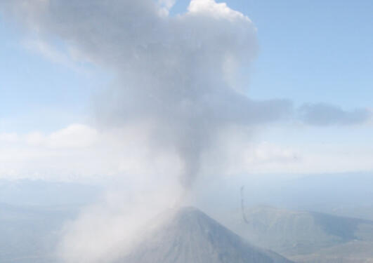 Eruption August 2005