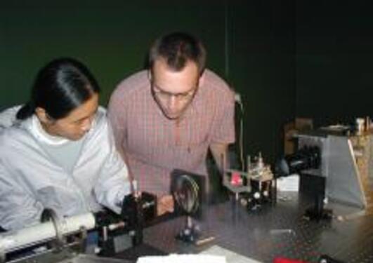 Spreiingseksperiment i laboratoriet.