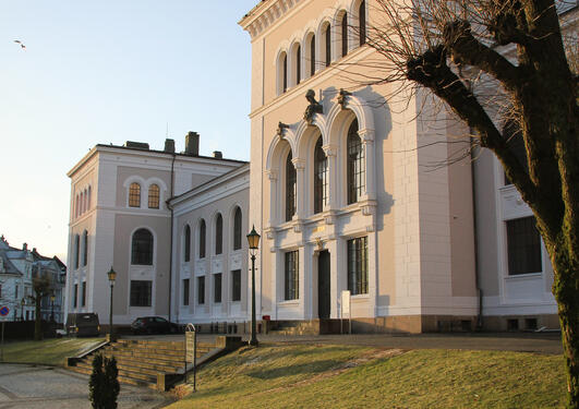 The University Museum, side view of entrance area Photo: Marianne Røsvik