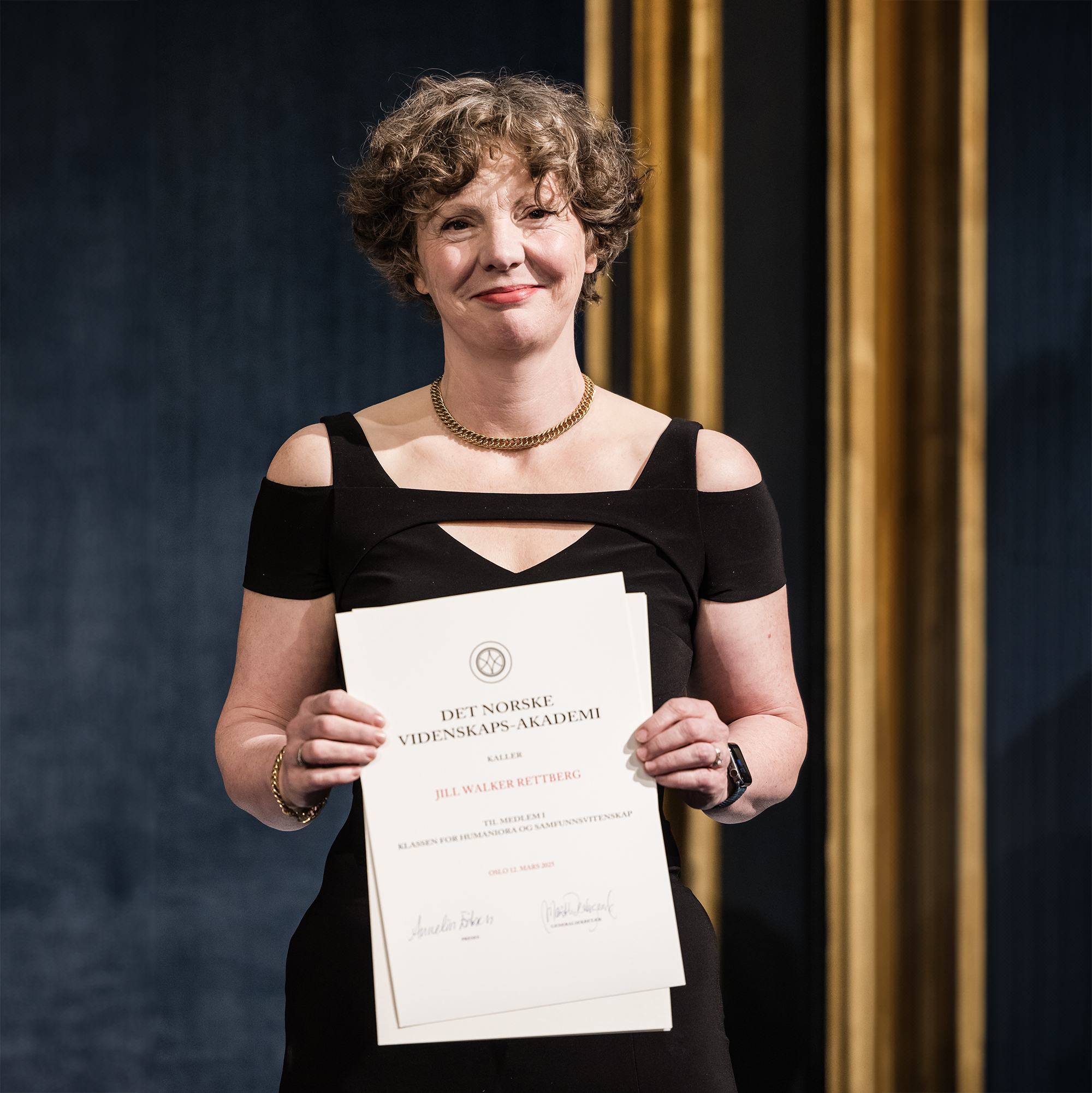 Thomas Rettberg Jill Walker Rettberg inducted to the Norwegian Academy of Science and ...