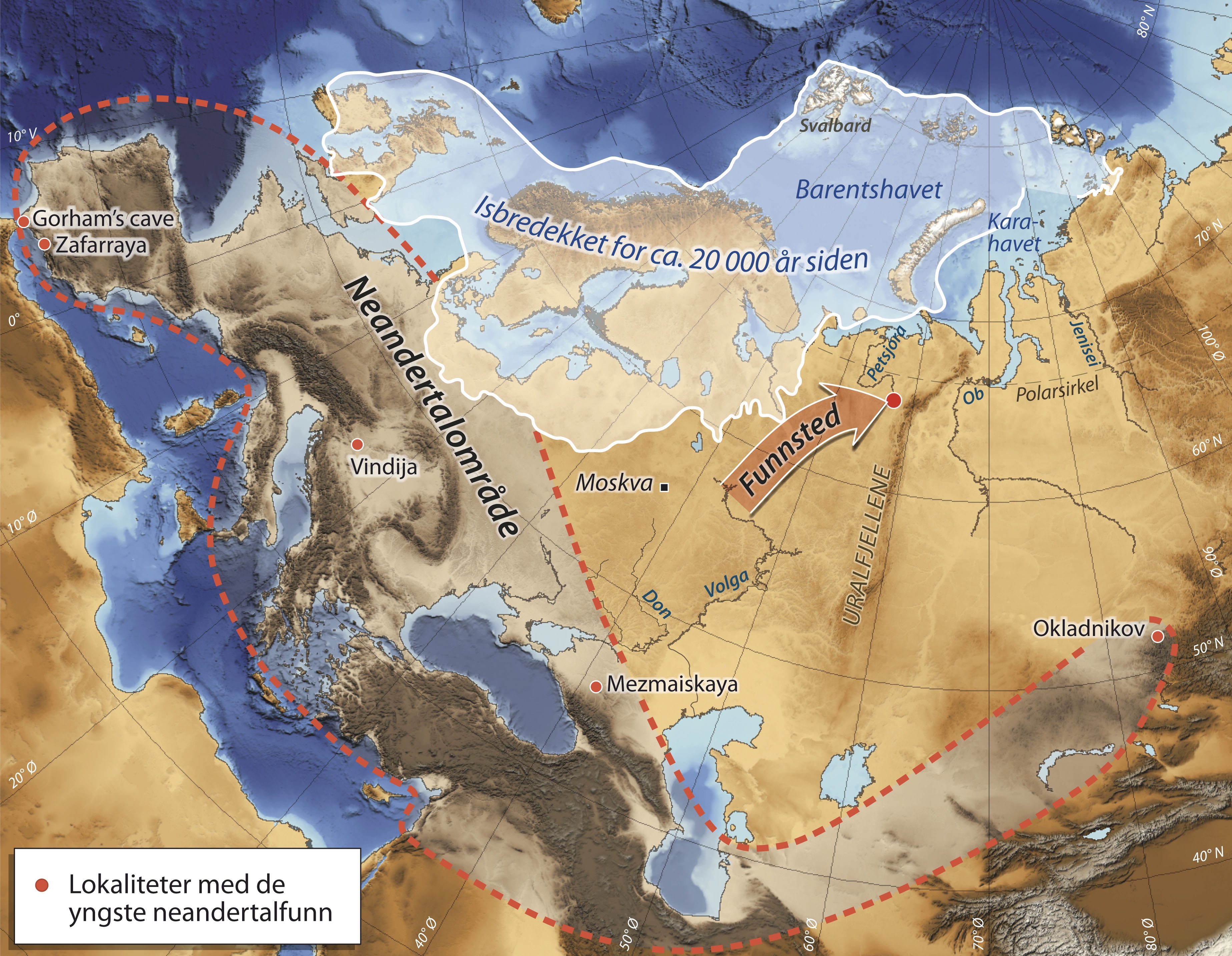 Древнейшие северной евразии. Древнее море. Расселение неандертальцев. Стоянки неандертальцев на карте. Карта расселения неандертальцев.